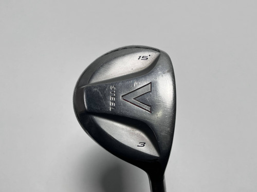 TaylorMade V Steel 3 Fairway Wood 15* MAS2 Senior Graphite Mens RH, 1 of 12
