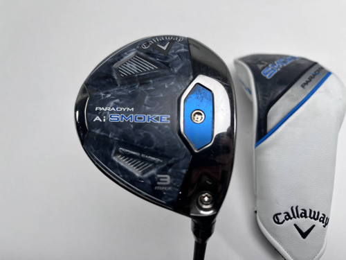 Callaway Paradym Ai Smoke Max 3 Fairway Wood 15* Tensei Blue 65g Regular RH HC, 1 of 12