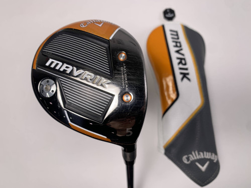 Callaway Mavrik 5 Fairway Wood 18* Project X HZRDUS 6.0 65g Stiff Mens RH HC, 1 of 12