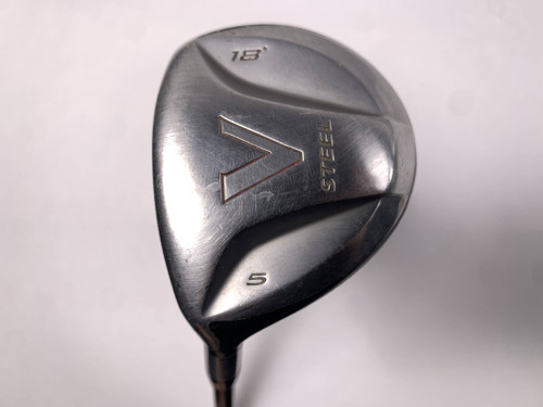 TaylorMade V Steel 5 Fairway Wood 18* MAS2 Ladies Womens LH Undersize Grip, 1 of 12