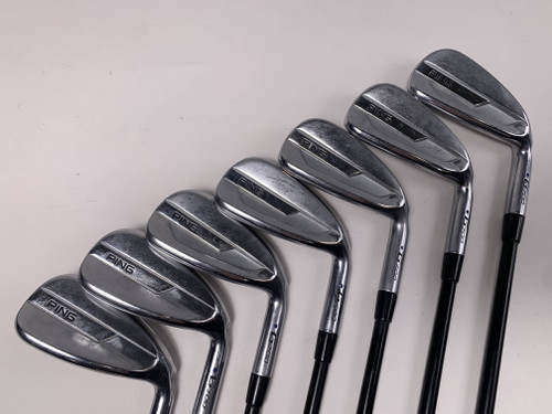 Ping G700 Iron Set 5-PW+GW Blue Dot 1* Up Alta CB AWT Regular Graphite Mens RH, 1 of 12