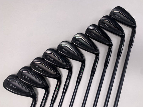 Ping G710 Iron Set 4-PW+GW+SW Green Dot 2* Up Alta CB AWT Regular RH +1/2'', 1 of 12