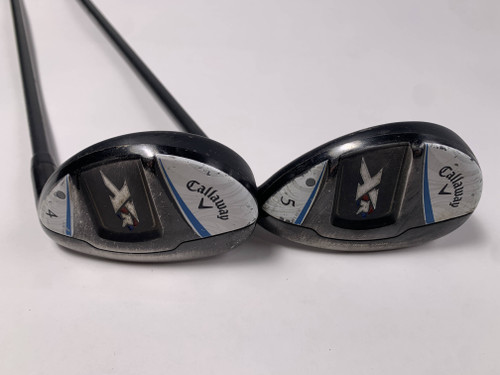 Callaway XR OS 4 & 5 Hybrid Set 24* 27* Bassara 50x5ct 50g Ladies Womens RH, 1 of 12