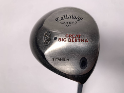 Callaway Original Great Big Bertha Driver 9* GBB UL Firm Graphite Mens RH, 1 of 12