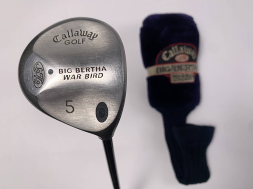 Callaway Big Bertha Warbird 5 Fairway Wood 18* RCH 96 Firm Graphite Mens RH HC, 1 of 12