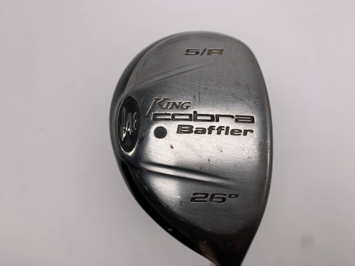 Cobra Baffler 2005 5 Hybrid 26* Aldila NV HL 65g Stiff Graphite Mens RH, 1 of 12