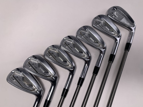 Srixon ZX5 MKII Iron Set 4-PW AeroTech SteelFiber i95 CW Stiff Graphite Mens RH, 1 of 12