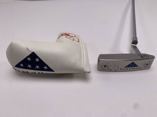 Flanigan Bilt L66 Folds of Honor Milled USA Putter 35" Mens RH HC, 1 of 12