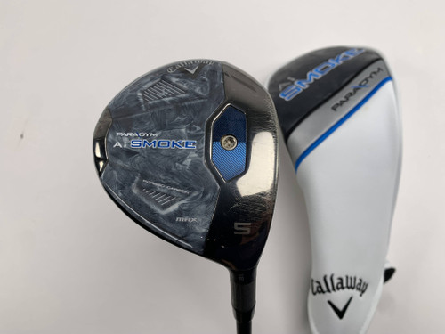Callaway Paradym Ai Smoke Max 5 Fairway 18* Tensei Blue AV Xlink Stiff RH HC, 1 of 12