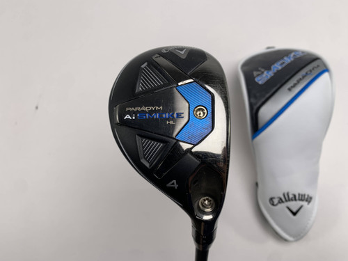 Callaway Paradym Ai Smoke HL 4 Hybrid 21* Cypher Fifty 5.0 50g Senior RH HC, 1 of 12