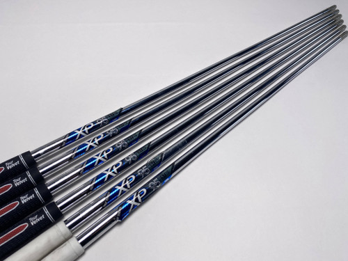 True Temper XP 95 ST15 S300 Stiff Iron Set Shafts 34.25''-36.75''- Pull 0.370, 1 of 12