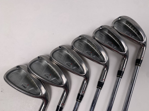 TaylorMade Rac HT Iron Set 3-9 Light Metal 95g Stiff Steel Mens RH No 5 iron, 1 of 12