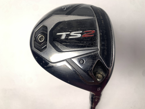 Titleist TS2 3 Fairway Wood 15* Mitsubishi Chemical C6 Series 60g Regular RH, 1 of 12