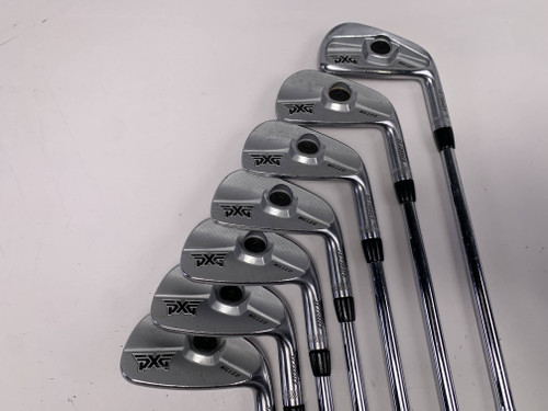 PXG 0317 ST Milled Blades Chrome Iron Set 4-PW True Temper DG X100 X-Stiff RH, 1 of 12