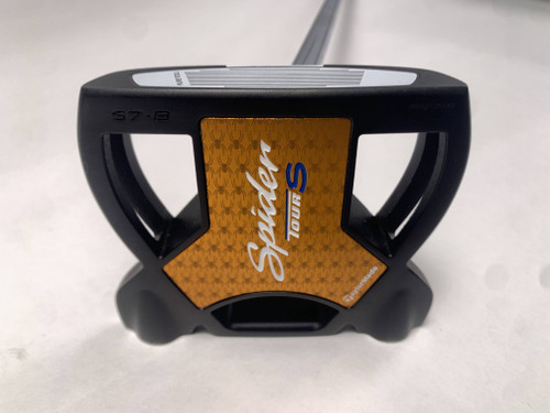 TaylorMade Spider Tour S Black Long Broomstick Putter 46" S7 B Mens RH, 1 of 12