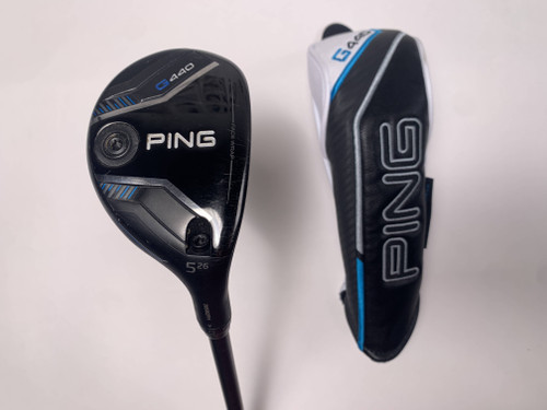 Ping G440 5 Hybrid 26* Alta CB Soft Regular 70g Senior Graphite Mens RH HC, 1 of 12