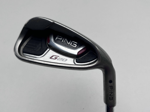 Ping G20 Single 8 Iron Black Dot CFS Regular Steel Mens RH, 1 of 12