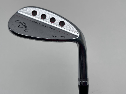 Callaway Mack Daddy 4 Chrome Wedge 56* 10 Bounce S-Grind S200 115g Steel Mens RH, 1 of 12