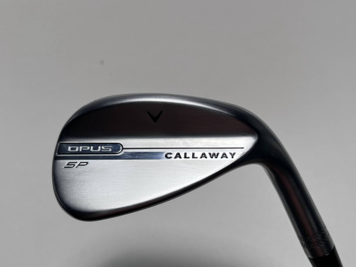 Callaway Opus SP Brushed Chrome Wedge 50* 10 Bounce S-Grind KBS 120g Steel RH, 1 of 12