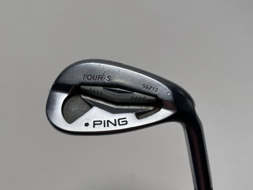 Ping Tour-S Chrome Wedge 56* 12 Bounce Black Dot Project X 6.0 Wedge Steel RH, 1 of 12