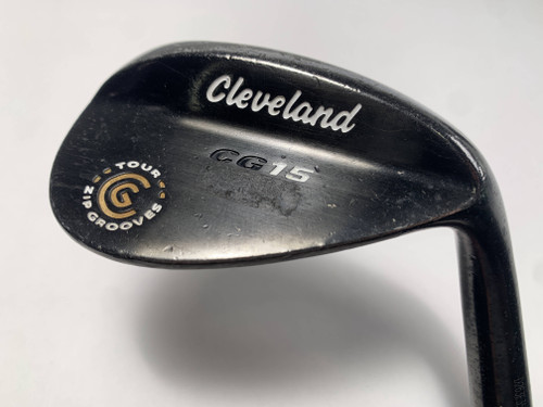 Cleveland CG15 Black Pearl Wedge 52* 10 Bounce Traction Wedge Steel Mens RH, 1 of 12