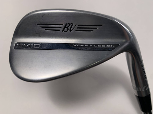 Titleist Vokey SM10 Tour Chrome Wedge 50* 12 Bounce F-Grind Vokey Steel Mens RH, 1 of 12