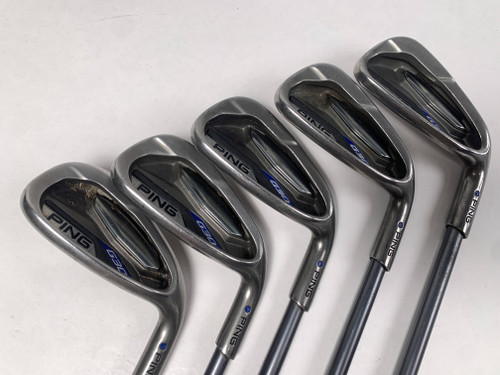 Ping G30 Iron Set 7-PW+SW Blue Dot TFC 419 Regular Graphite Mens RH 1* Upright, 1 of 12