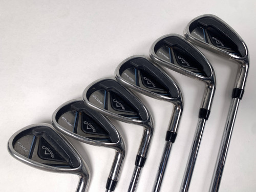 Callaway Edge 2018 Iron Set 6-PW+SW Regular Steel Mens RH, 1 of 12