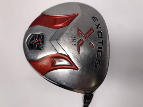 Tour Edge Exotics XCG-V 4 Fairway Wood 16.5* Tour AD Exotics 66g Regular RH, 1 of 12