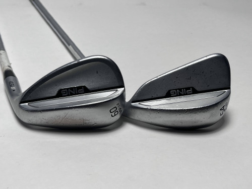 Ping s159 Chrome Wedge Set 54* 10 60* 14 Black Dot ZZ 115g Wedge Steel Mens RH, 1 of 12