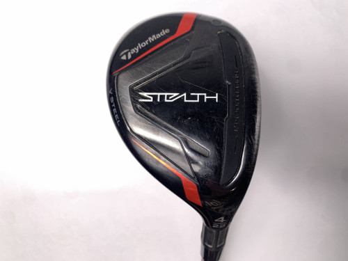 TaylorMade Stealth Rescue 4 Hybrid 22* OBAN ISAWA 04 Stiff Graphite Mens RH, 1 of 12