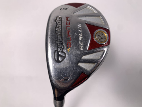 TaylorMade Burner Rescue 3 Hybrid 19* T-Step 90 Stiff Steel Mens LH, 1 of 12