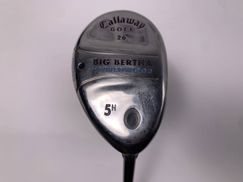 Callaway Big Bertha Heavenwood 5 Hybrid 26* Big Bertha Gems 55 Ladies RH, 1 of 12