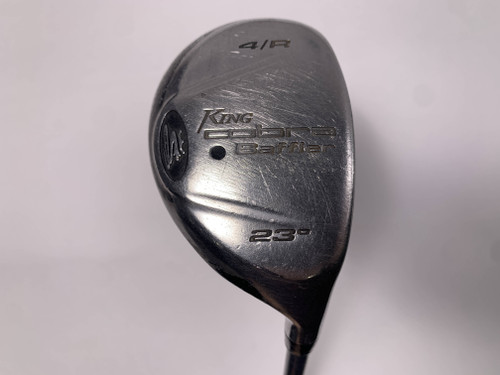 Cobra Baffler 2005 4 Hybrid 23* Aldila NV HL 65g Regular Graphite Mens RH, 1 of 12