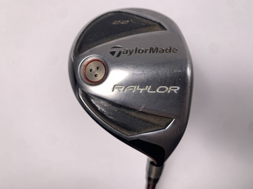 TaylorMade Raylor 2010 4 Hybrid 22* REAX 65g Stiff Graphite Mens RH, 1 of 12