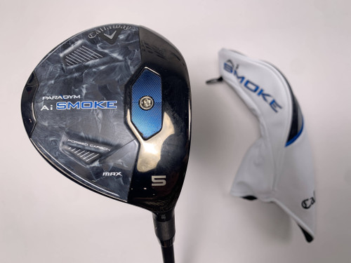 Callaway Paradym Ai Smoke Max 5 Fairway 18* Tensei Blue AV Xlink Regular RH HC, 1 of 12