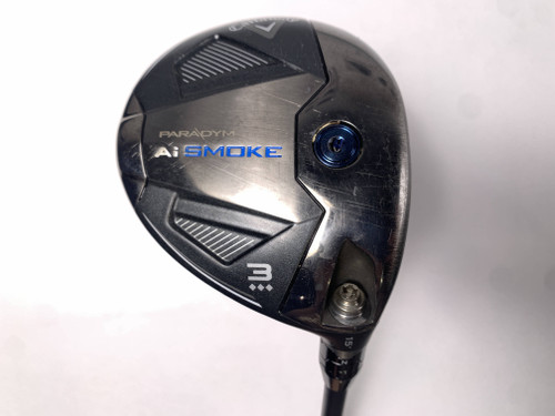 Callaway Paradym Ai Smoke TD 3 Fairway Wood 15* Tensei Blue AV Xlink Stiff RH, 1 of 12