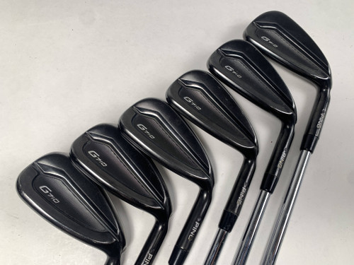 Ping G710 Iron Set 5-PW Black Dot Project X LZ 5.0 110g Regular RH Midsize Grips, 1 of 12