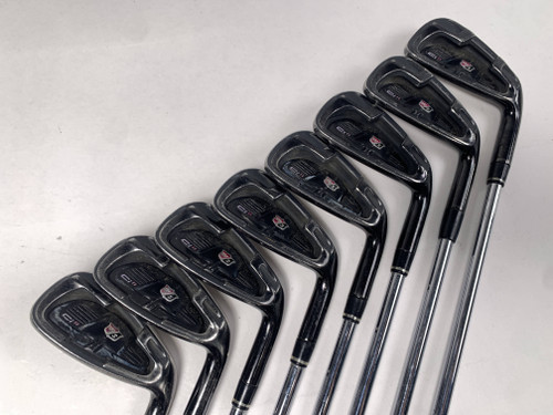Wilson Ci 11 Black Iron Set 4-PW+GW Dynamic Gold X100 Extra Stiff RH +1.5'', 1 of 12
