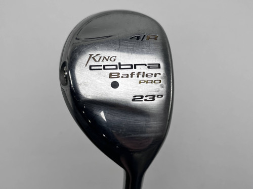 Cobra Baffler Pro 4 Hybrid 23* Fujikura Baffler Pro Stiff Graphite Mens RH, 1 of 12