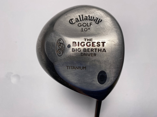 Callaway Biggest Big Bertha Driver 10* Grafalloy ProLite 35g Stiff RH, 1 of 12