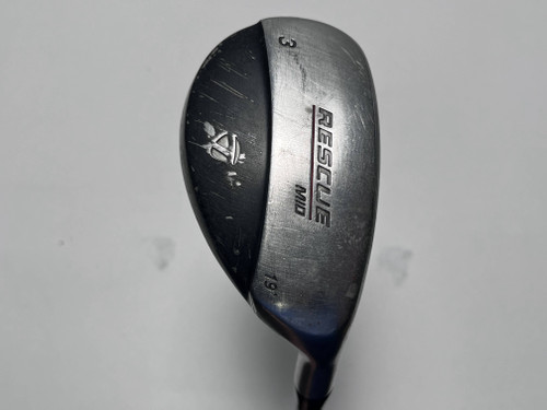 TaylorMade Rescue Mid 3 Hybrid 19* 65g Stiff Graphite Mens RH, 1 of 12
