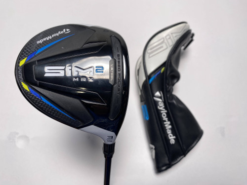 TaylorMade SIM2 MAX 3 Fairway Wood 15* Fujikura Ventus Blue 6-S Stiff RH HC, 1 of 12