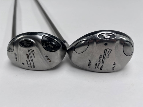 Cobra Baffler DWS 3 & 4 Hybrid Set 23* 26* Aldila NV HL 60g Senior RH, 1 of 12