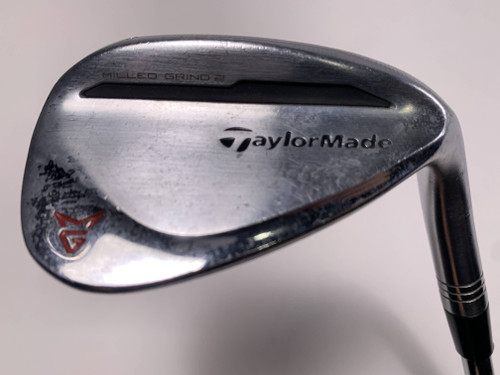 TaylorMade Milled Grind 2 Chrome Wedge 60* 10 Bounce SB S200 Wedge Steel Mens RH, 1 of 12