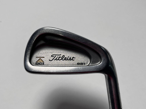 Titleist DCI 981 Single 4 Iron Select Stiff Graphite Mens RH Midsize Grip, 1 of 12