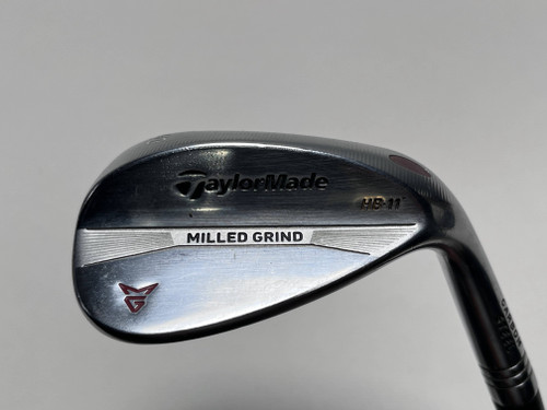 TaylorMade Milled Grind Raw Wedge 60* 11 Bounce HB Wedge Steel Mens RH, 1 of 12