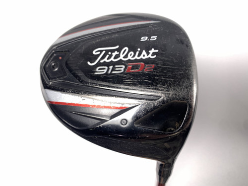 Titleist 913 D2 Driver 9.5* Mitsubishi Rayon Bassara 50 Hi Senior RH, 1 of 12