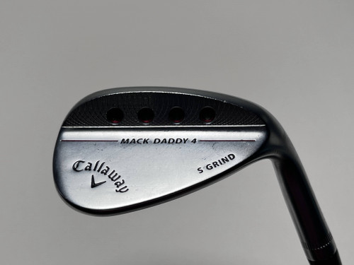 Callaway Mack Daddy 4 Chrome Wedge 50* 10 S-Grind DG S200 Tour Issue Stiff RH, 1 of 12