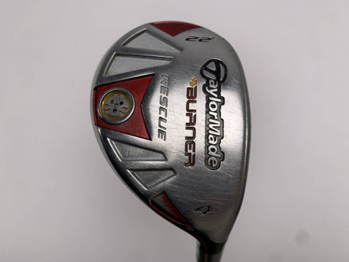 TaylorMade Burner Rescue 4 Hybrid 22* REAX SuperFast 65g Senior RH, 1 of 12